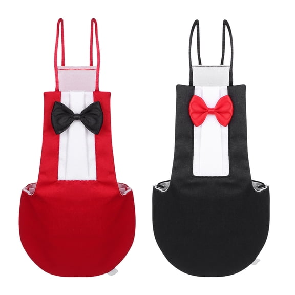 MUSEYA Diapers For Birds Parrot Diaper Cotton Travel Friendly 2Set