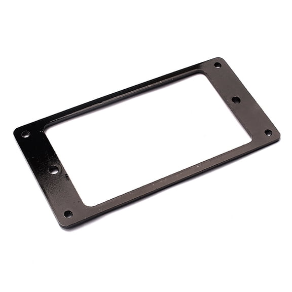 OATIPHO 2Pcs Black Metal Humbucker Pickup Rings for Guitar with Screws Easy to Install Sturdy Durable Frame