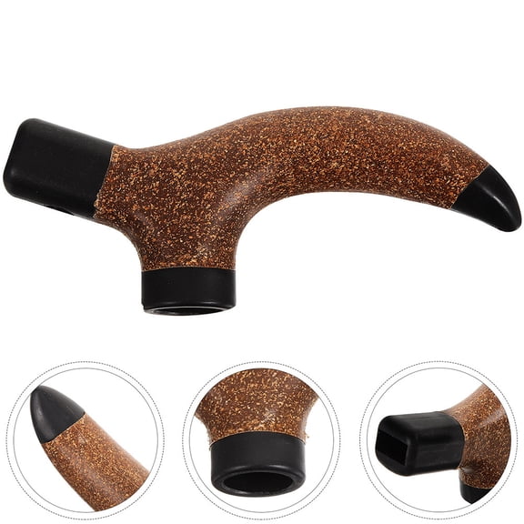 OATIPHO 2Pcs Portable Stick Handle Replacement for Hiking and Ski Poles Non Slip Durable Assorted Color