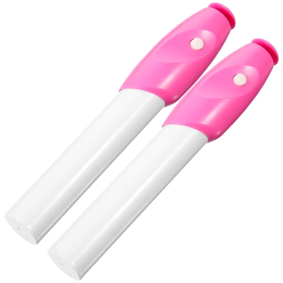 MUSEYA 2pcs Quilling Tools Set Battery Operated Pink for Craft Enthusiasts and DIY Projects