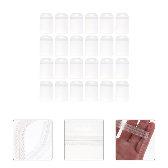 OATIPHO Transparent Pill Pouches Safe and Strong for Home and Travel Storage