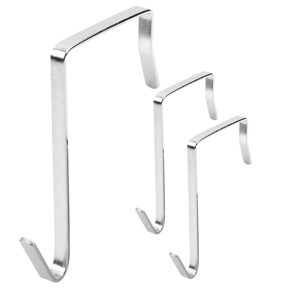 OATIPHO 30Pcs Multi Purpose Hooks Flat S Shaped for Kitchen Utility and Organizing