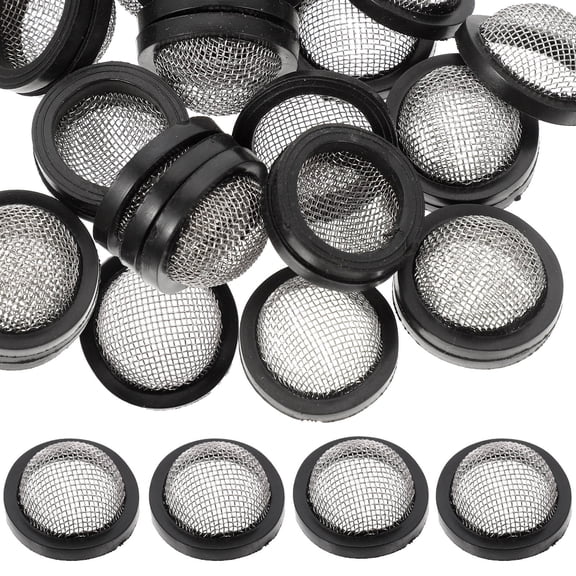 OATIPHO 30Pcs Hose Screen Inlet Strainer Washers For Plumbing With Rubber