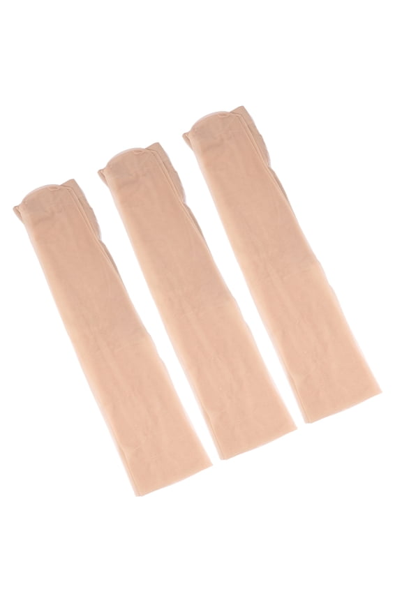 3Pcs of Women's Thigh High Stockings Skin Color T Shaped Crotch for Women Safe Material