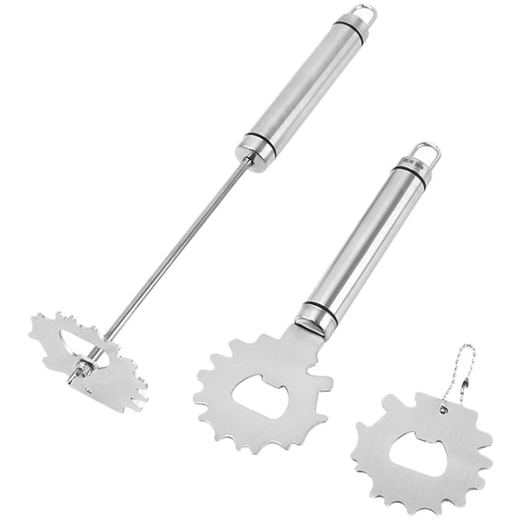 OATIPHO 3Pcs Stainless Steel Grill Cleaner Scraper for Bbq Grates and Smoker Cleaning Tool