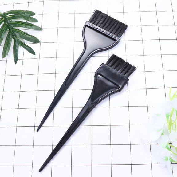 OATIPHO 3Pcs Black Hair Brush Tool for Professional and Home Hair Dye Application