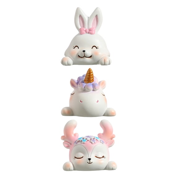 OATIPHO Photo Memo Clip Assorted Color Resin 3Pcs