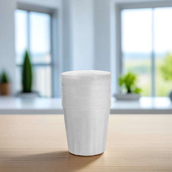 MUSEYA 40Pack Clear Planter Pot for Transplanting Indoor Plant Growth