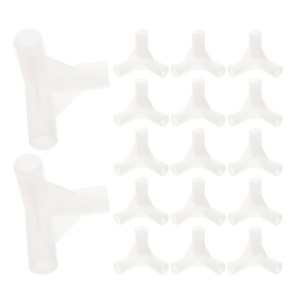 OATIPHO 42pcs Canopy Tent Replacement Parts for Easy Installation with White Plastic for Outdoor Adventure