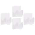 thumbnail image 1 of OATIPHO 4Pcs White Curtain Rod Mount Brackets ABS Material Suitable for Various Rooms, 1 of 8