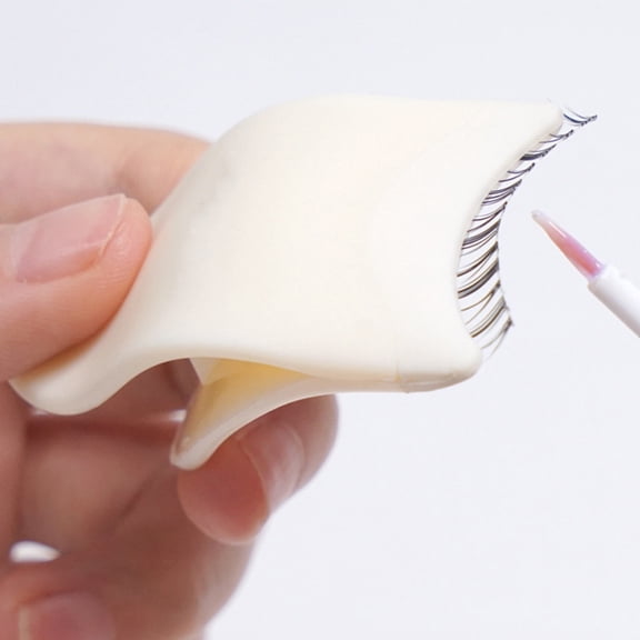 MUSEYA 4Set Lash Separator Tool Plastic Light Yellow Clip for Various Occasions