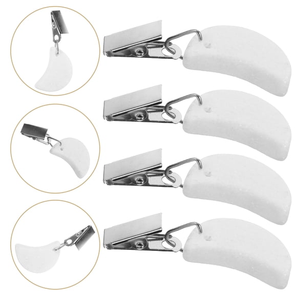 MUSEYA 4Pcs Picnic Tablecloth Clips with Weights and Metal Clip for Outdoor