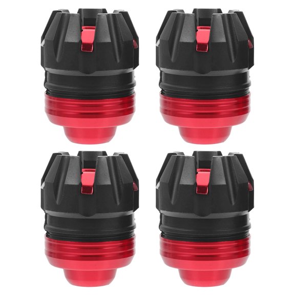 OATIPHO 4Pcs Red Motorcycle Front Fork Frame Sliders Collision Guard Wheel Crash Protector Easy Install