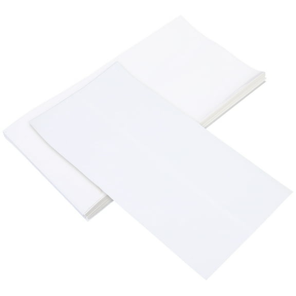 MUSEYA 50Pack Cylindrical Sublimation Shrink Wrap for License Plates and Puzzles Decorative Effect