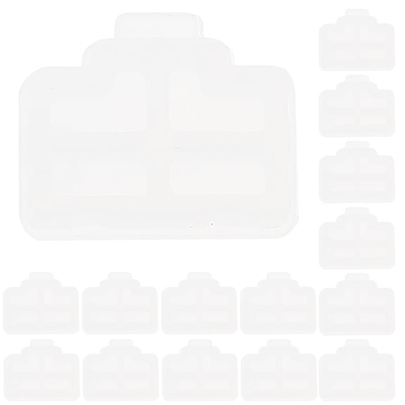 OATIPHO 50Pcs White Rj45 Cover Protector for Ethernet Port Plug Dirt Proof Design for Router Computer Network Use