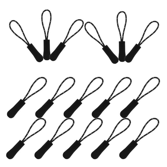 MUSEYA 50pcs Zipper Extender Replacement Multi Nylon For Jackets Outdoor Activities Everyday Users
