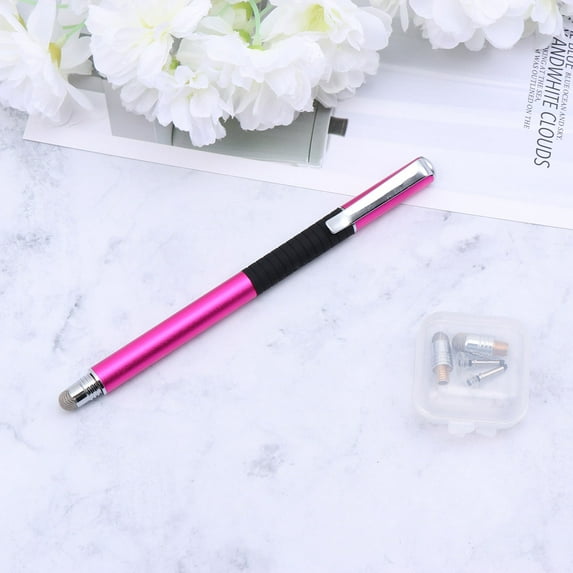 OATIPHO Back to School 5Pcs Capacitive Pen for Tablet Cylindrical Pink
