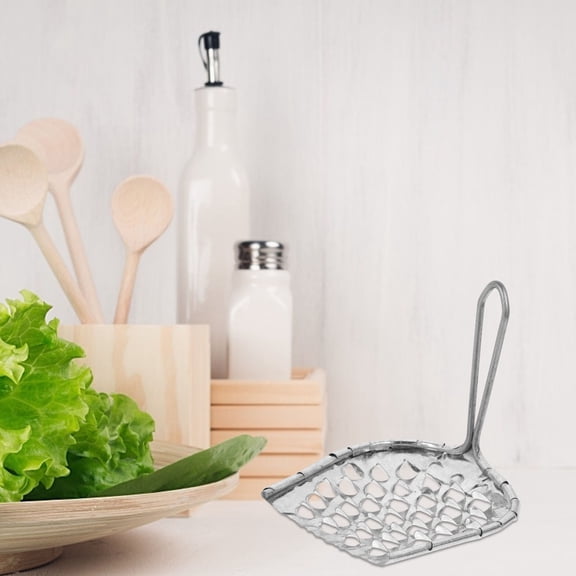 OATIPHO 1Pc Stainless Steel Food Scraper for Easy Shredding of Liangpi and Cheese in Kitchen