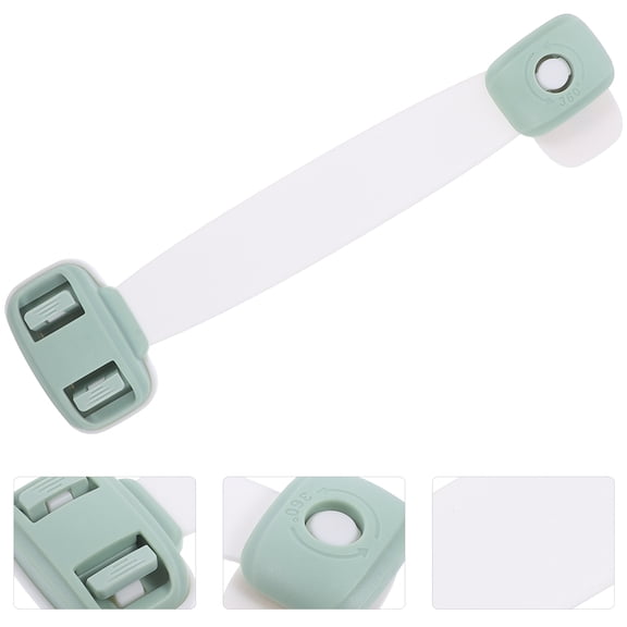 OATIPHO Baby Safety Products Cabinet Lock Abs Green 5pcs