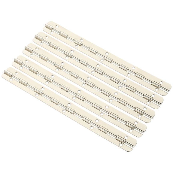 OATIPHO 5Pcs Anti Rust Continuous Hinges for Wooden Cabinet Doors and Jewelry Storage