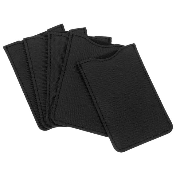 MUSEYA 5pcs Travel Comb Case Soft Comb Storage Pouch for Men Women