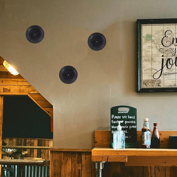 OATIPHO Retro Vinyl Records Wall Decor for Cafes and Social Venues 6Pcs