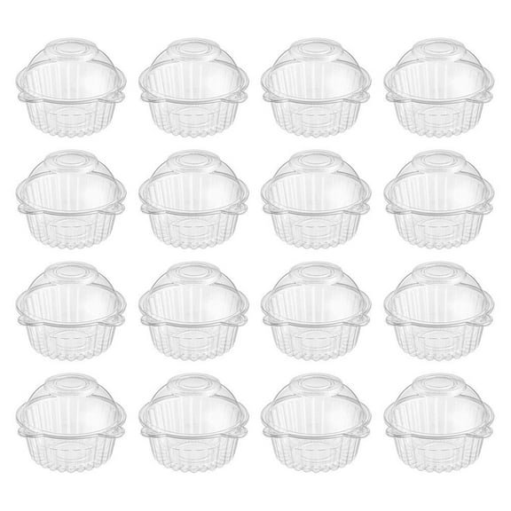 OATIPHO Clear Plastic Cake Boxes for Baking and Dessert Storage