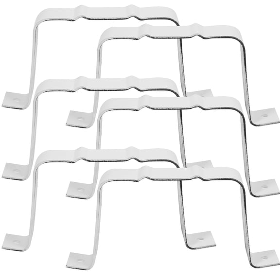 OATIPHO 1Set Aluminum Alloy Gutter Bracket Strap Durable Downspout Extension for Leakproof Drainage