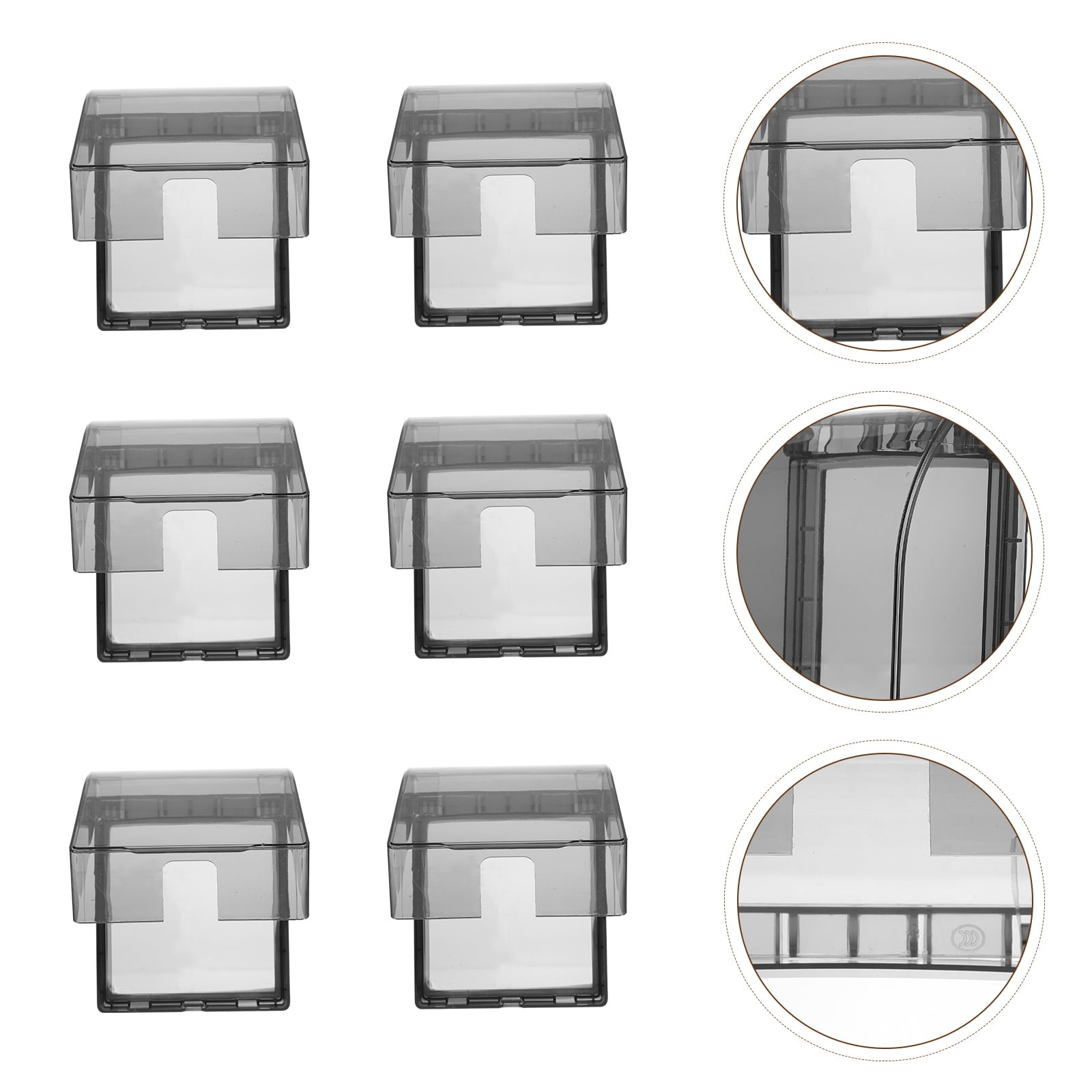MUSEYA Waterproof Cover Outlet Wall Switch Socket Panel PC Material ...