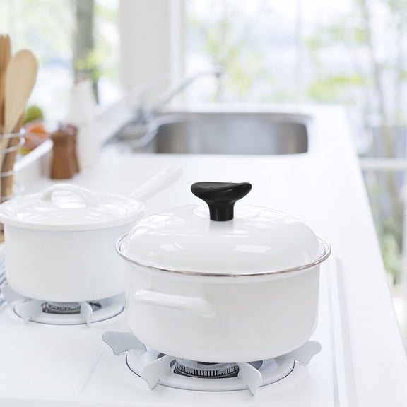 OATIPHO Lid Handles Black PP Ergonomic Design Compatible with Various Brands