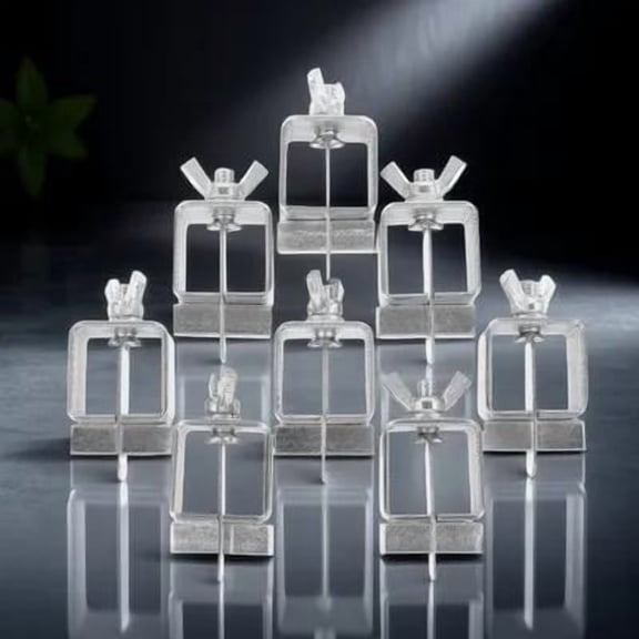 OATIPHO 8pcs Chrome-vanadium Steel Welding Tools Clamps for Professionals in High-power Equipment Use