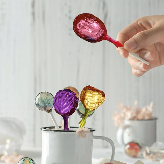 OATIPHO 900pcs Aluminum Foil Paper For Chocolate Wrapping Protect from Dust Practical Use