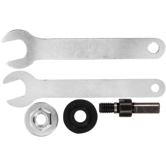 OATIPHO 1Set Space Saving Angle Flange Nut Adapter with Spanner for Electric Drill and Grinder