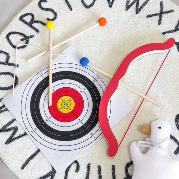 MUSEYA Archery Toy for Kids Made of Synthetic Material Stimulates Curiosity and Ensures 1 Set