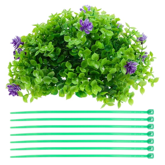 MUSEYA Artificial Grass Ball Decorative Round Plant Balls for Home Decor Green 1Pack