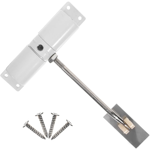OATIPHO White Automatic Surface Mounted Door Closer with Adjustable Speed for Left Or Right Swing Doors