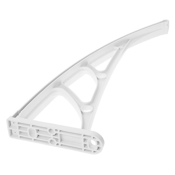 MUSEYA Awning Mounting Brackets Window Canopy Bracket White Plastic Steel 1Pcs for Balcony Installation