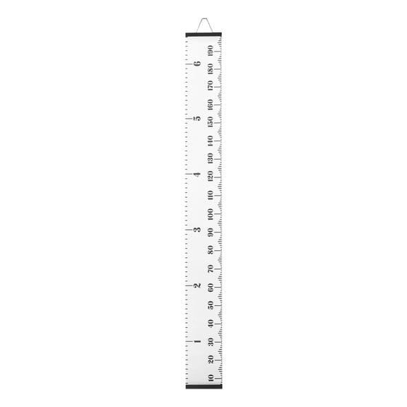 OATIPHO Height Measurement For Wall Growth Chart White 1Pack