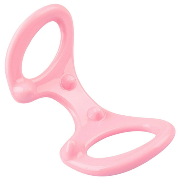 MUSEYA Portable Pink Yoga Ring for Massage Stretch Back and Shoulder Fitness