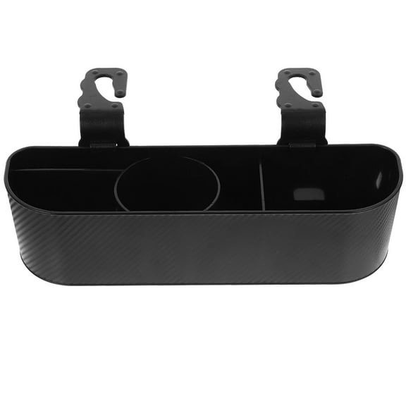OATIPHO Car Backseat Organizer Black Hanging Car Storage Box for Bottles Napkins and Snacks