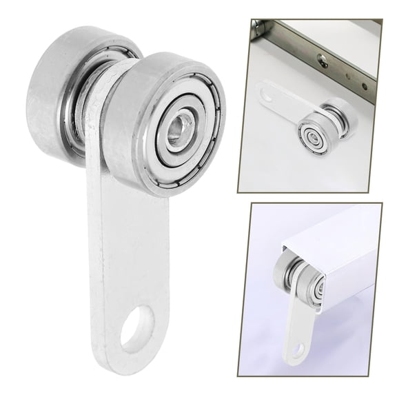 OATIPHO V Groove Pulley Steel Roller Silver 1Set