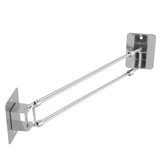 OATIPHO Travel Trailer Rv Shower Corner Rod Plated Silver Stainless Steel Bath Essentials