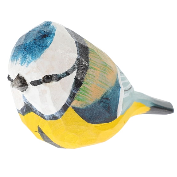 MUSEYA Bird Statue Small Wood Bird Statue Multi Wedding 1Pcs
