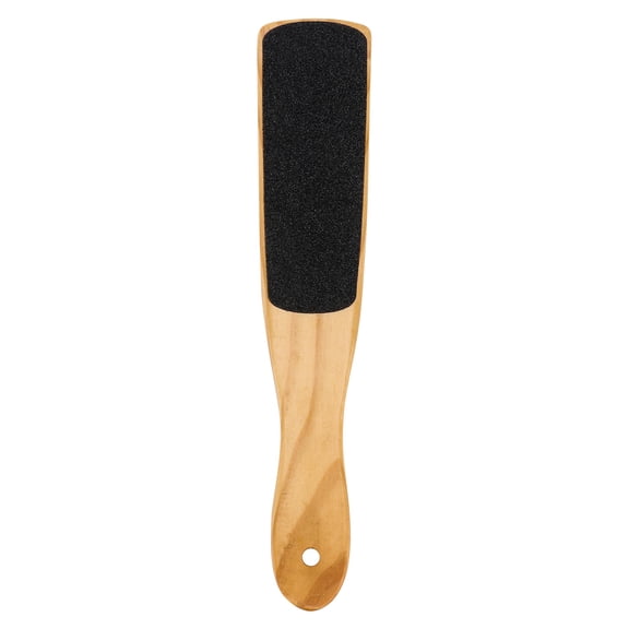 MUSEYA Black Pedicure Foot File for Removal Tough and Durable Made of Plastic Easy to Use 1pc