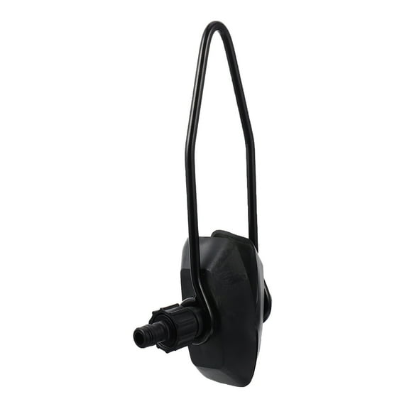 OATIPHO Rectangular Flusher Black Spring Steel and Rubber Motor Cleaning Tool for Boat Engines