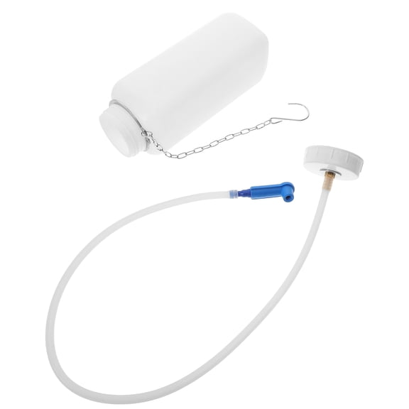 MUSEYA Automatic Brake Fluid Bleeding System with Oil and Waste Containers White