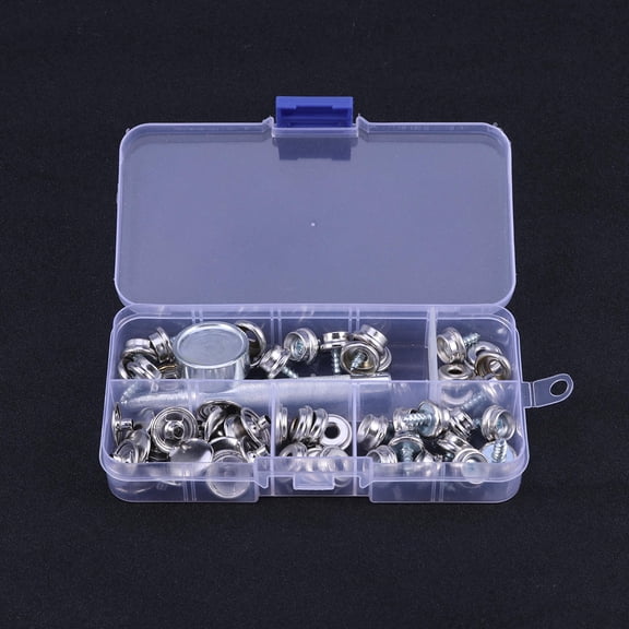 OATIPHO Premium Metal Snap Button Fasteners for Tent and Rv Replacement