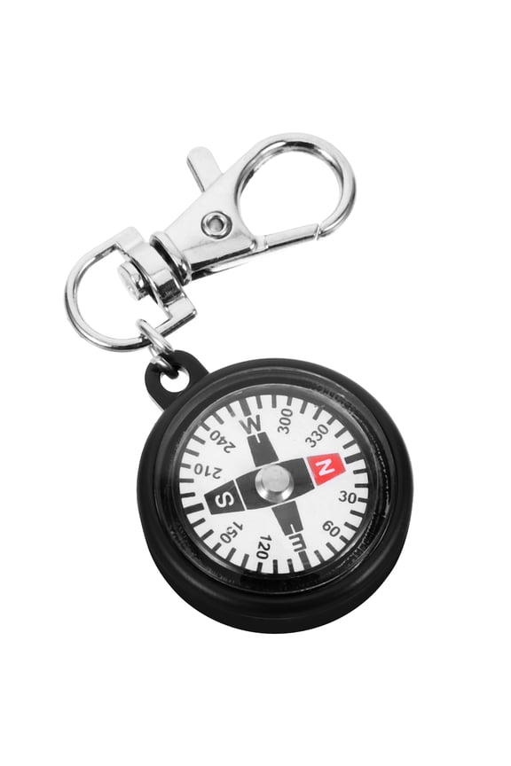key ring compass Compass Keychain ABS Assorted Color 1Set for Outdoor Enthusiasts