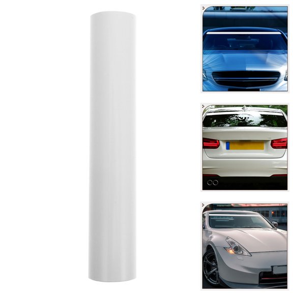 OATIPHO PVC White Car Windshield Sun Visor Decal Blocks Sunlight and Reduces Interior Heat