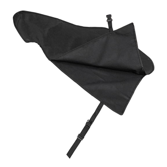 OATIPHO Black Oxford Cloth Hitch Cover Waterproof Trailer Coupling Lock Protector for Caravan